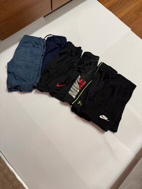 Kids' Black Athletic Shorts - Pack